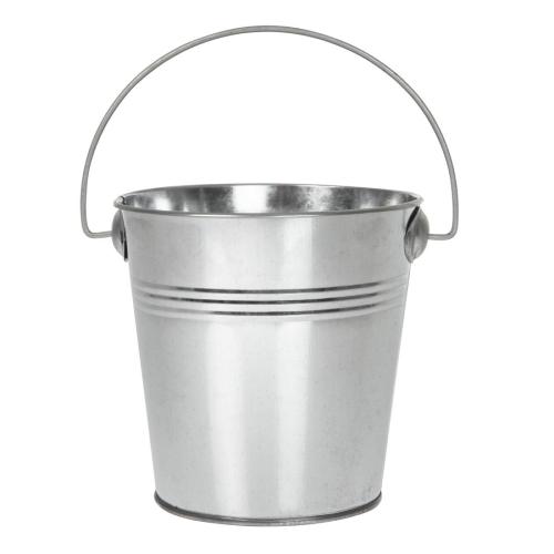 Olympia Round Galvanised Bucket - 130x30mm