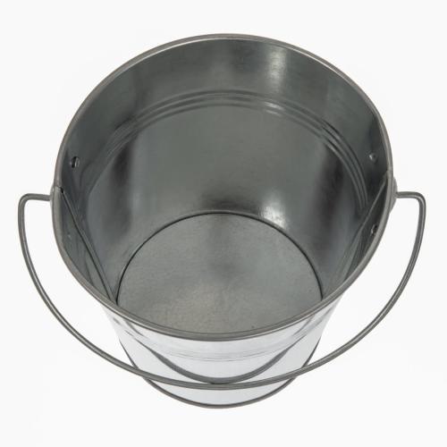 Olympia Round Galvanised Bucket - 130x30mm