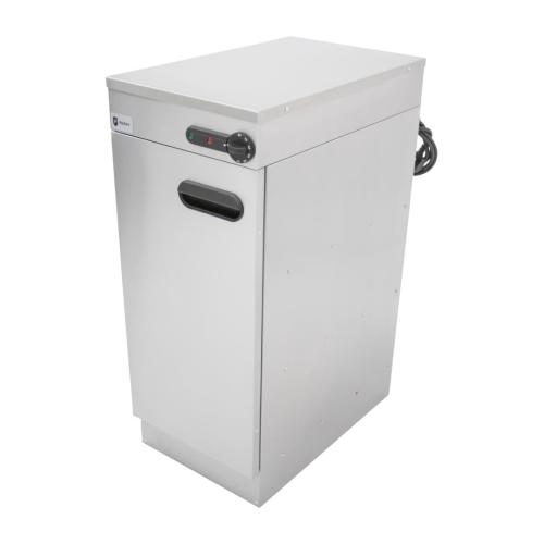 Parry Single Door Platewarmer - 2KW 375x600x945mm 90 Plates Capacity (Direct)