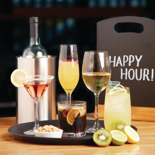 Olympia Chime Flute Glass Crystal - 230ml (Box 6)