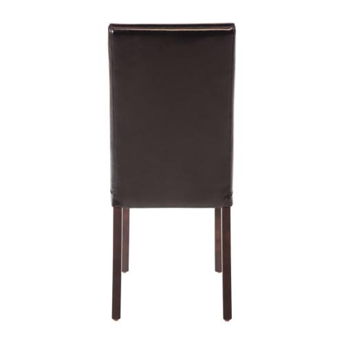 Bolero Faux Leather Dining Chair Black (Box 2)
