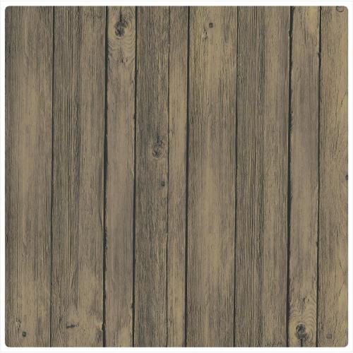 Werzalit Square 600mm Table Top (Antique Brown 201) (B2B)