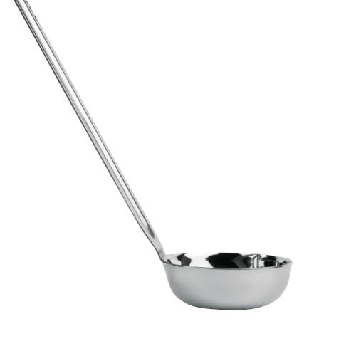 Vogue Flat Bottom Ladle St/St - 60ml 2oz
