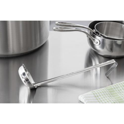 Vogue Flat Bottom Ladle St/St - 118ml 4oz