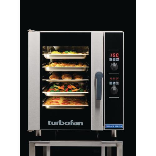 Blue Seal Turbofan Digital Convection Oven - 5 x 1/1 GN