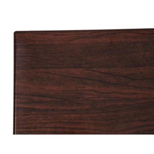 Bolero Square Table Top Dark Brown - 600mm