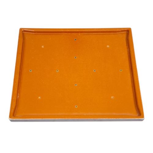 Bolero Square Table Top Dark Brown - 600mm