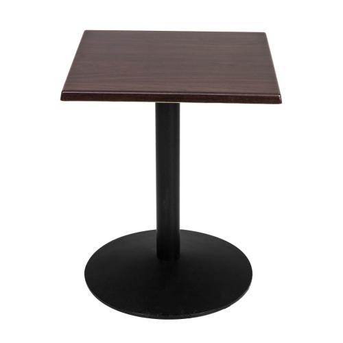 Bolero Square Table Top Dark Brown - 600mm