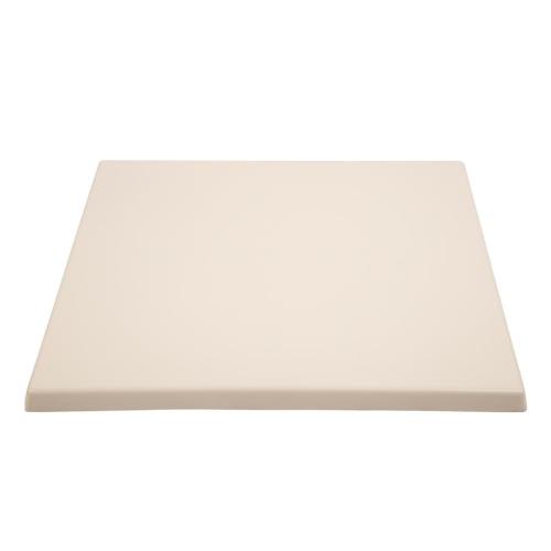Bolero Square Table Top White - 600mm
