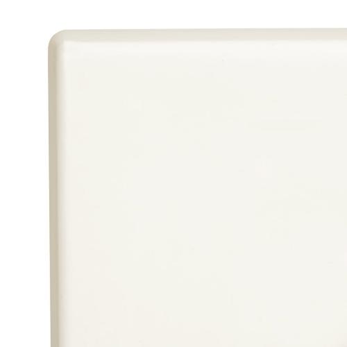 Bolero Square Table Top White - 700mm