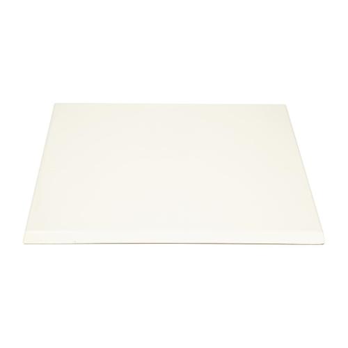 Bolero Square Table Top White - 700mm