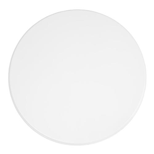 Bolero Round Table Top White - 600mm