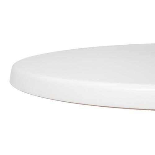 Bolero Round Table Top White - 600mm