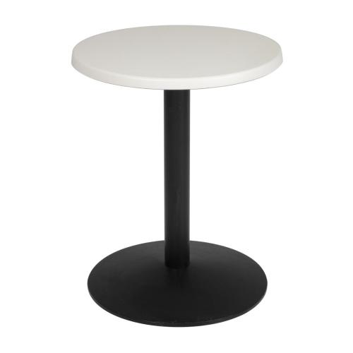 Bolero Round Table Top White - 600mm