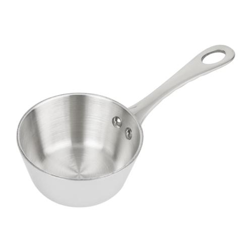 Vogue Stainless Steel Mini Gravy Pan - 80mm 150ml 5fl oz