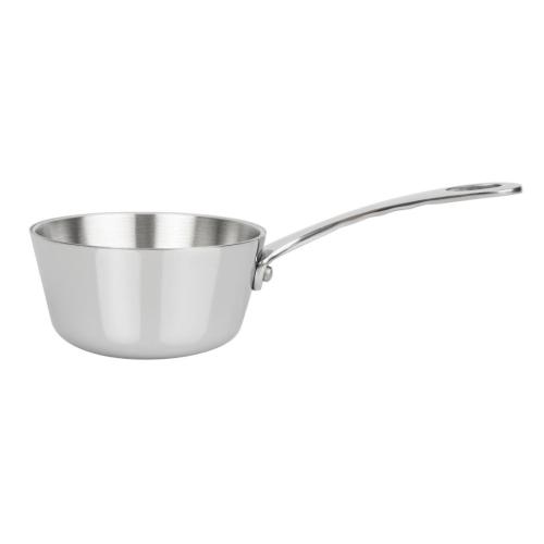 Vogue Stainless Steel Mini Gravy Pan - 80mm 150ml 5fl oz
