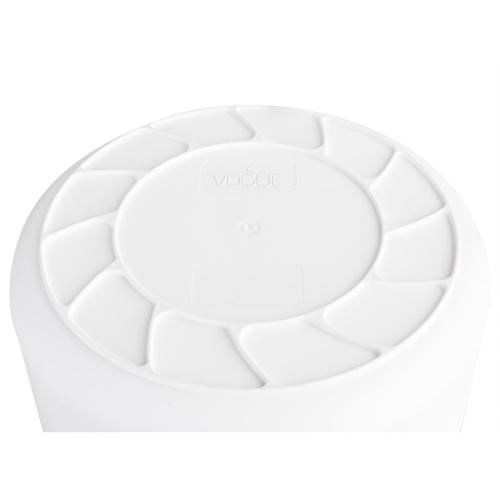 Vogue Round Container Bin White - 398mm 38Ltr