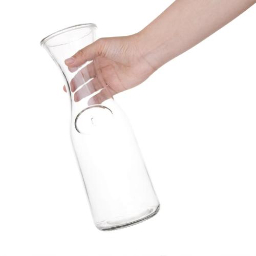 Olympia Glass Carafe - 1Ltr 33 4/5fl oz (Box 6)