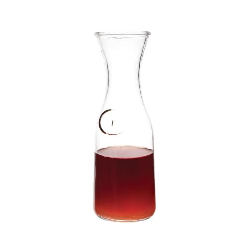 Olympia Glass Carafe - 1Ltr 33 4/5fl oz (Box 6)