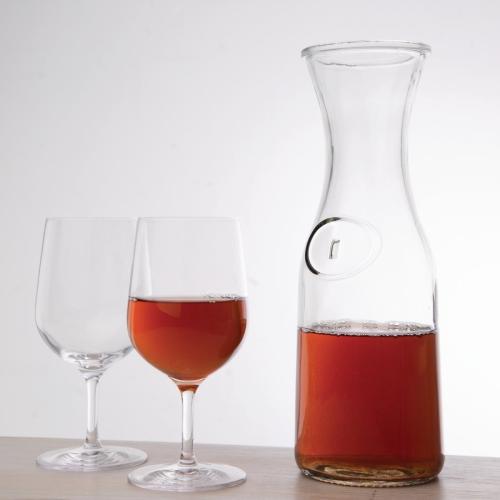 Olympia Glass Carafe - 1Ltr 33 4/5fl oz (Box 6)