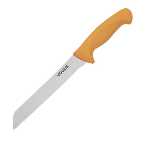 Vogue Soft Grip Pro Bread Knife St/St - 191mm 7 1/2"
