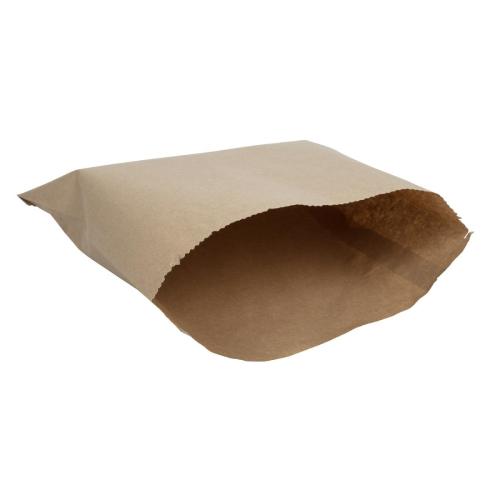 Vegware Sandwich Bag Kraft - 8 1/2x8 1/2" (Box 1000)