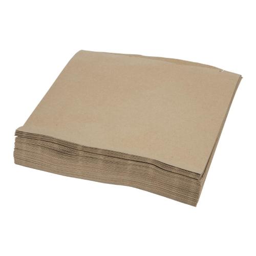 Vegware Sandwich Bag Kraft - 8 1/2x8 1/2" (Box 1000)