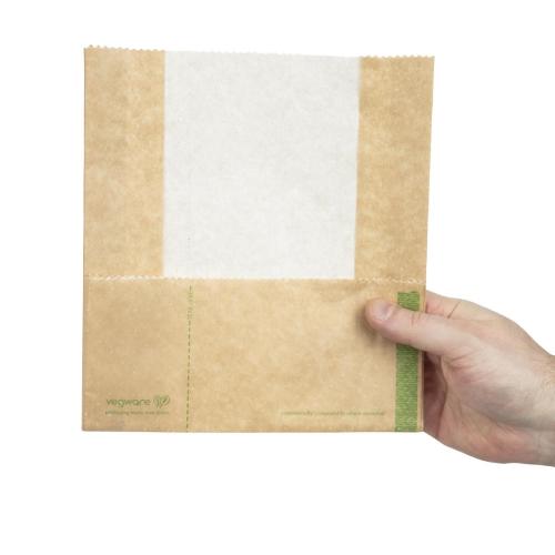 Vegware Panini Bag Hot & Crispy Pouch (Box 500)