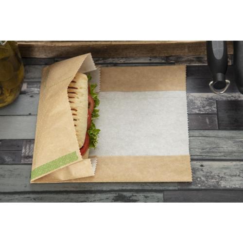 Vegware Panini Bag Hot & Crispy Pouch (Box 500)