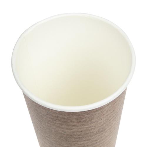 Vegware Hot Cup Kraft Double Wall - 16oz (Box 400)