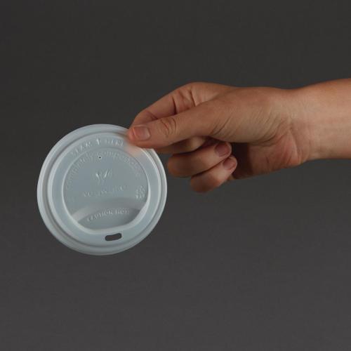 Vegware Hot Cup Lid - 12/16oz for GH021 & GH022 (Box 1000)