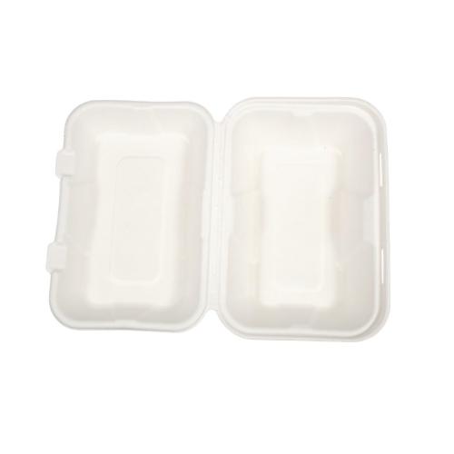Vegware Hinged Meal Box - 228x155mm 9x6" (Box 200)