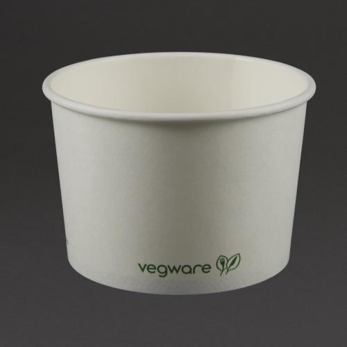 Vegware Soup/Ice Cream Pot - 8oz (Box 1000)