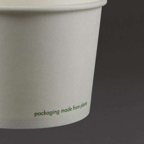 Vegware Soup/Ice Cream Pot - 8oz (Box 1000)