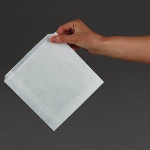 White Paper Bags - 180x175mm (Pack 1000)