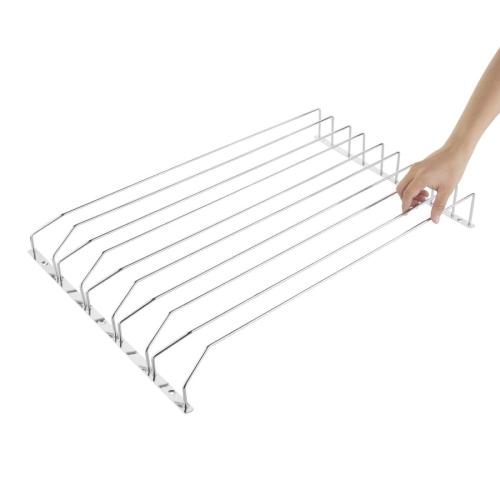 Olympia 5 Column Stemware Rack Chrome - 435x610mm 17x 24"
