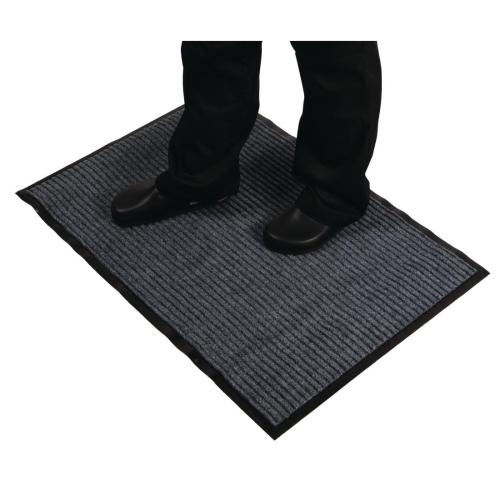 Jantex Entrance Mat Steel Colour - 600x900mm 23 1/3x 35 1/2"