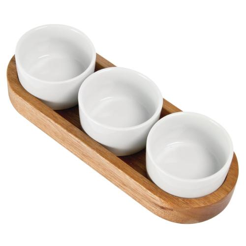 Olympia Wooden Condiment Tray for U177 - 270x100x30mm 20 1/2 x4 x1 1/4"