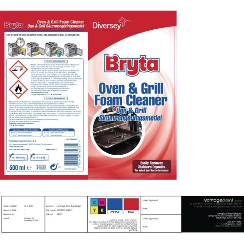 Bryta Oven & Grill Foam Cleaner - 500ml