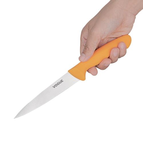 Vogue Soft Grip Pro Utility Knife St/St - 127mm 5"