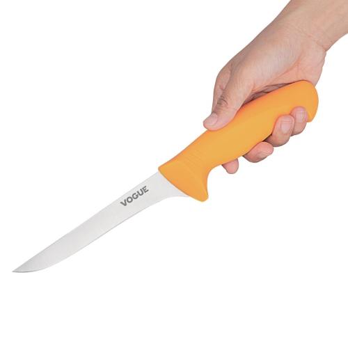 Vogue Soft Grip Pro Boning Knife St/St - 152mm 6"