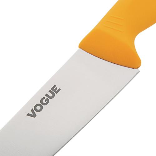 Vogue Soft Grip Pro Chef Knife St/St - 203mm 8"