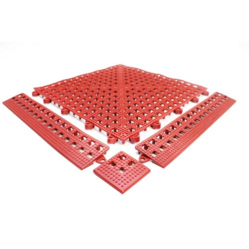 Coba Flexi-Deck Red - 0.3x0.3m (Pack 9) (Direct)
