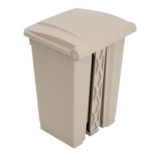 EDLP Jantex Kitchen Pedal Bin Beige - 45Ltr