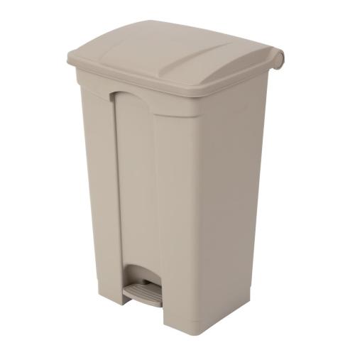 Jantex Kitchen Pedal Bin Beige - 87Ltr