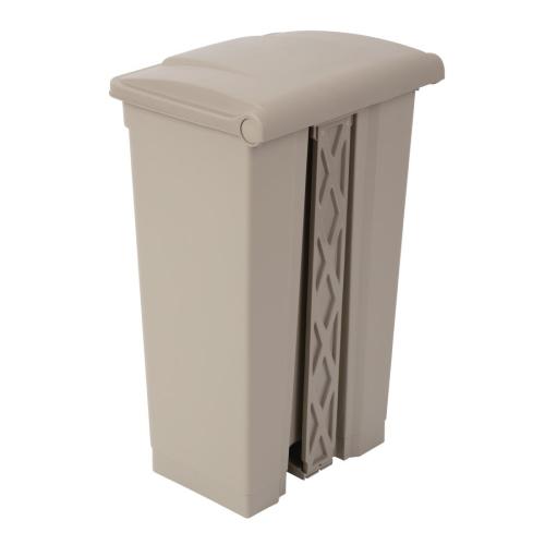 Jantex Kitchen Pedal Bin Beige - 87Ltr