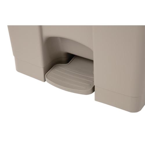 Jantex Kitchen Pedal Bin Beige - 87Ltr