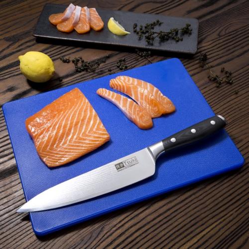 Hygiplas Chopping Board Small Blue - 229x305x12mm 12x9x0.5"