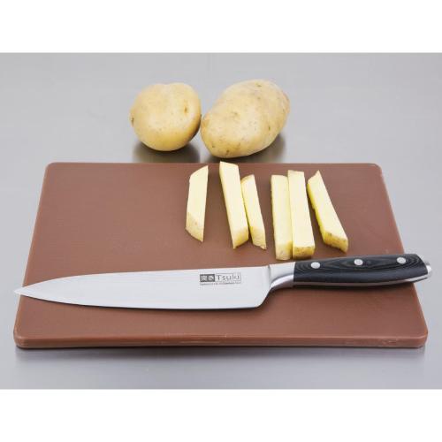 Hygiplas Chopping Board Small Brown - 229x305x12mm 12x9x1/2"