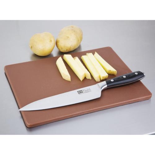 Hygiplas Chopping Board Small Brown - 229x305x12mm 12x9x1/2"